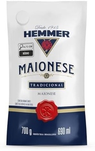 Hemmer Maionese Tradicional Sache Hemmer700G - imagem 1