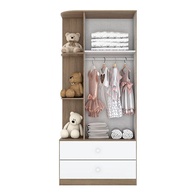 Cômoda e Guarda-Roupa Amarelinha Rústico Branco – Henn - imagem 2