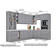 Cozinha Americana Completa 14 Peças Henn - imagem 2