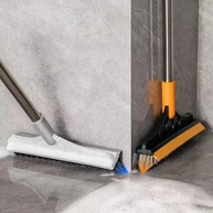 Henniu Escova de Limpeza 2 em 1 com Rodo Rotativo 120° - Ideal para Pisos, Azulejos e Cantos Difíceis - imagem 3