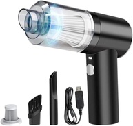 Aspirador Portátil Sem Fio Potente: Limpeza Rápida para Carro e Casa com Filtro HEPA - imagem 1