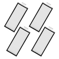 Filtros HEPA Laváveis para Roborock Q5/Q7/Q8 - Pacote com 4 Unidades - Compatibilidade Total - imagem 1