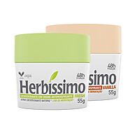Herbíssimo: Kit Desodorante Fresh + Vanilla 48h - imagem 1
