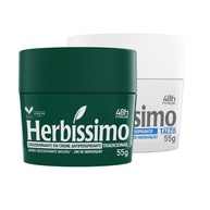 Herbíssimo: Kit Desodorante Tradicional + Talco 48h - imagem 1