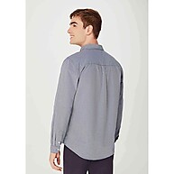 Camisa Básica Masculina Manga Longa Slim Xadrez Hering - imagem 2
