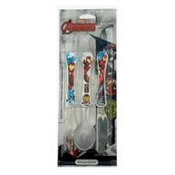Kit Talheres Infantil Super Heróis - Homem de Ferro + Homem-Aranha 6 Peças - imagem 4