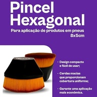 Pincel Hexagonal Zacs: Aplicação Perfeita e Duradoura em Pneus - imagem 4
