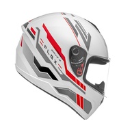 Capacete Fly Moto Drive 2 HG Flex Branco/Vermelho - Segurança e Conforto para Sua Pilotagem - imagem 1