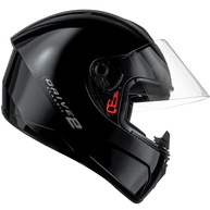 Capacete Fly Drive 2 HG Classic Preto: Segurança e Estilo para Sua Pilotagem - imagem 1