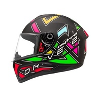 Capacete Fly Moto Drive 2 HG Nytro Preto Fosco/Color - Segurança e Estilo para Sua Pilotagem - imagem 3