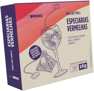 Especiarias Vermelhas (Hibisco, Cranberry e Framboesa) para Gin Tônica - imagem 1