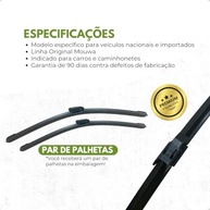 Kit Palheta Híbrida Mouwa MH2618 + Traseira para Outback (2009-2010): Visibilidade Impecável! - imagem 3