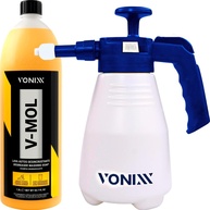 SNOW FOAM GERADOR DE ESPUMA E PULVERIZADOR MANUAL HÍBRIDO 2 EM 1 – 2L VONIXX + SHAMPOO V-MOL 1,5L VONIXX - imagem 1