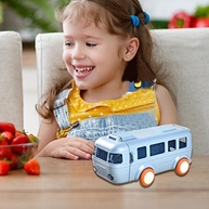 Garrafa Ônibus Infantil com Canudo 360° - Estimule a Hidratação com Diversão - imagem 3