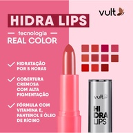 Batom Vult Hidra Lips: Vinho Rosado, 12h de Hidratação - imagem 2