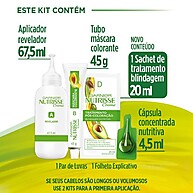Tintura Nutrisse Marrom Açaí 52: Cobertura e Hidratação - imagem 2