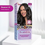 Coloração Cor&Ton 0% Amônia: Preto Intenso e Hidratação - imagem 2