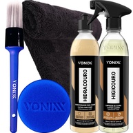 Kit Couro Vonixx: Limpeza Profunda e Hidratação Essencial para Bancos, Sofás, Bolsas e Jaquetas - imagem 1