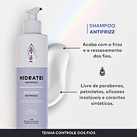 Shampoo Antifrizz Hidratei: Cabelos Lisos e Hidratados - imagem 2