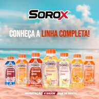 Sorox Morango com Laranja Bebida Hidratante Zero Açúcar com 8 Íons e Zinco para Imunidade, Baixa Caloria, Eletrolitos para Hidratação e Energia, Refrescante e Nutritiva 550ml - imagem 5