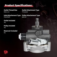 PHOBOOS Bomba Direção Hidráulica Toyota Highlander 2001-2003 / Lexus RX300 1999-2003 V6 3.0L - Direção Suave e Durável - imagem 4