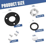 Kit de Vedação Leme Hidráulico HP6032: Compatível Seastar & Baystar - Reparo Essencial - imagem 3