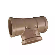 Tê Soldável 25mm Marrom Fortlev: 50 Unidades para Sistemas Hidráulicos - imagem 2