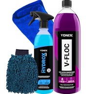 Kit Hydrox Fast Vonixx Coating Cerâmico Hidro Repelente Selante Sem Toque V-floc 1,5L - imagem 2
