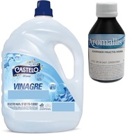 Kit Vinagre 5L para Lavar Roupas + Essência Hidrossolúvel 100ml – Amacia e Perfuma as Roupas (Garnier Fructis) - imagem 1