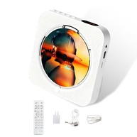 CD Player Portátil Bluetooth 5.1 com Som HiFi e Controle Remoto - Branco - imagem 1