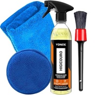 Kit Limpeza Couro Vonixx: Limpador Higicouro, Pincel, Luva e Mais! - imagem 2