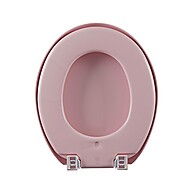 Assento Sanitário Rosa Almofadado Astra: Conforto e Higiene - imagem 2