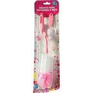 Acessório para Mamadeira com Cabo Giratório - Rosa | Higiene Total e Segurança para Bebês - imagem 4