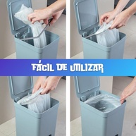 Lixeira com Pedal 12L: Praticidade e Higiene - imagem 2