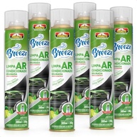 KIT 6 Limpa Ar Condicionado Carro Breeze Lima Limão Pro auto 300ml - Frescor e Higiene Profunda - imagem 2