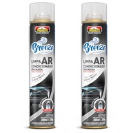 KIT 2 Limpa Ar Condicionado Breeze Carro Novo Pro Auto 300ml - Higienização Profunda e Refrescância - imagem 2