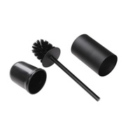 Escova Sanitária Luxo Fino Inox Preta - Moderna, Resistente e Fácil de Higienizar - imagem 4