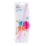 Lolly Escova de Limpeza para Mamadeira e Bico Rosa - Higienize com Facilidade - imagem 1