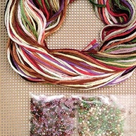 Kit de Ponto Cruz Mill Hill Jim Shore JS20-1616 - Coruja Natalina - imagem 4