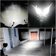 Lâmpadas LED Suzuki LTZ 400 Z400 QUADSPORT Hi/Lo Beam 2003-2008 - Luz Branca 4000LM 6000K Plug and Play (2 Unidades) - imagem 5