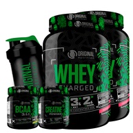 Kit Whey Protein + BCAA + Creatina: Hipertrofia! - imagem 2