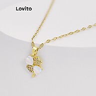 Colar Olho de Gato 18K Lovito: Elegância Hipoalergênica - imagem 2