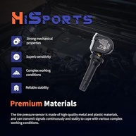 Sensor TPMS HiSport 433Mhz: Monitoramento Inteligente de Pressão para Buick, Cadillac, Chevy e GMC - imagem 3