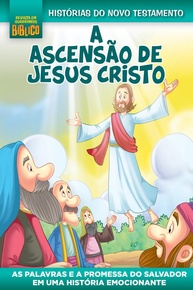 Revista em Quadrinhos Bíblico 02: A Ascensão de Jesus - Histórias do Novo Testamento para Crianças - imagem 1