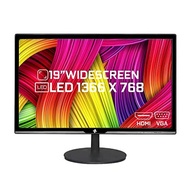 Monitor LED 19" Tronos Widescreen, VGA/HDMI Preto - TRS-HK19WV - imagem 1