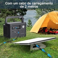 H'MASTON Cabo Carregador Veicular Starlink Mini: USB-C PD/QC, Display Digital 12V/24V, À Prova D'Água - Aventura Conectada! - imagem 5