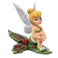 Estatueta Disney Sininho Sentado no Holly - Coleção Jim Shore - imagem 1