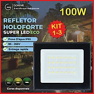 Holofote LED 100W: Ilumine com Potência e Economia! - imagem 1