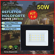 Holofote LED 50W ECO Pro: Ilumine com Economia! - imagem 1