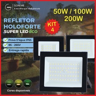 Holofote LED ECO Pro: Iluminação Potente e Econômica - imagem 1